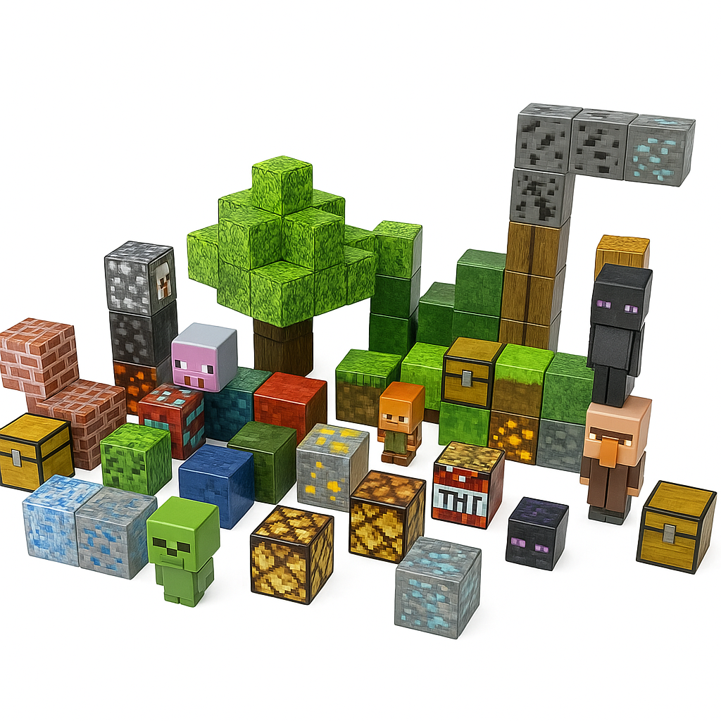 CUBO CRAFT™- El Poder de Crear Sin Pantallas.(75-150 y 225 Piezas)