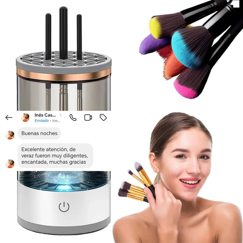 Limpiador/ Lavador De Brochas De Maquillaje Electrico ®