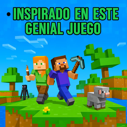 CUBO CRAFT™- El Poder de Crear Sin Pantallas.(75-150 y 225 Piezas)