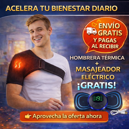 Hombrera Térmica™ con Calor Localizado para Confort Diario