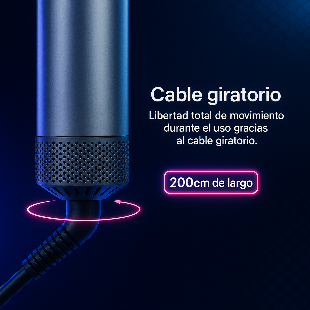 RIZA LISS® pro Cepillo-Secador 5 En 1