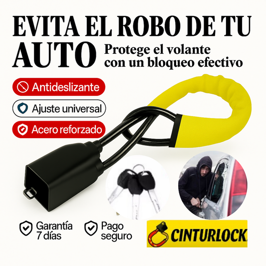CINTURLOCK™ Tranca Volante al Cinturon de Seguridad
