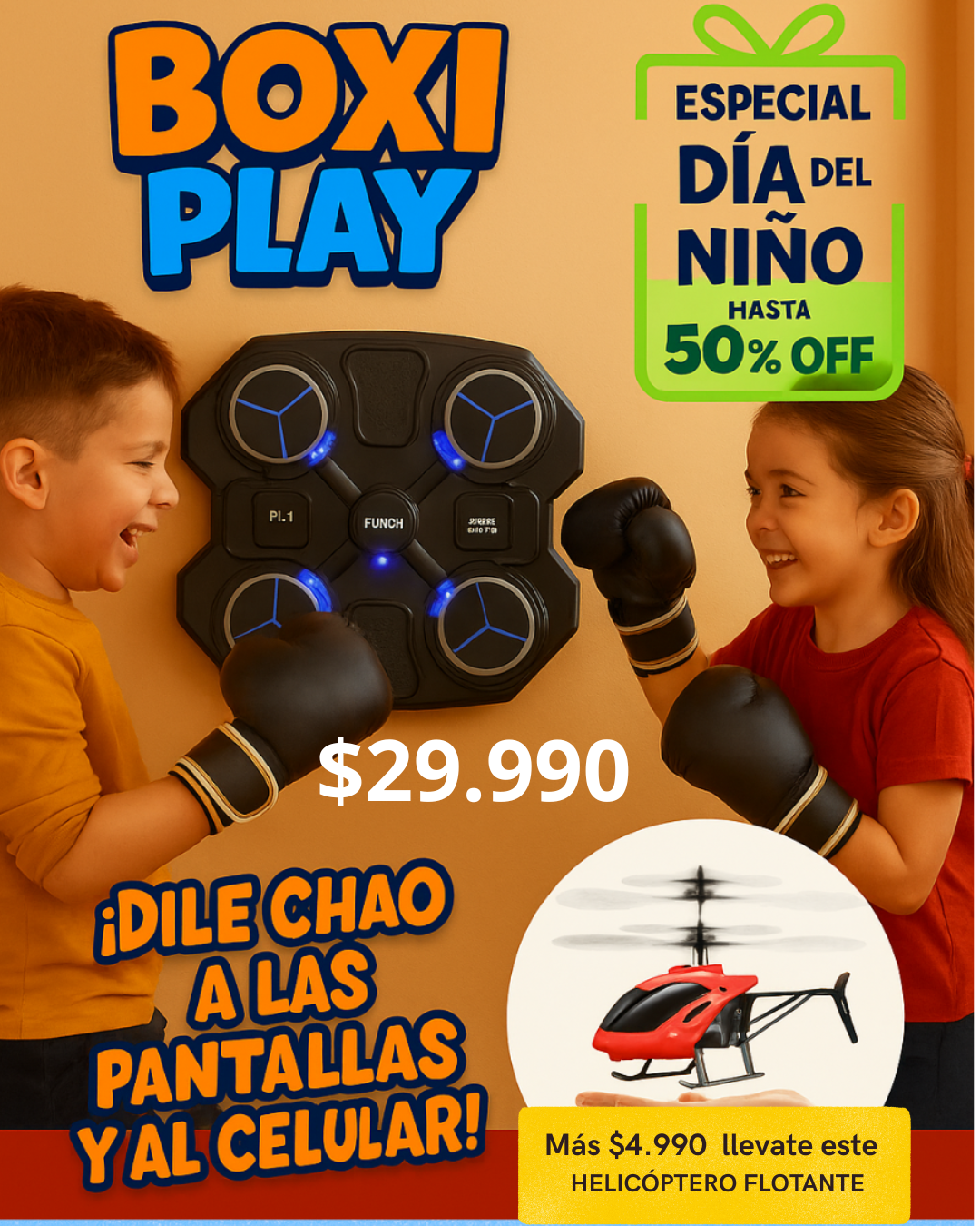 BOXI PLAY® – ¡Diversión, música y movimiento!